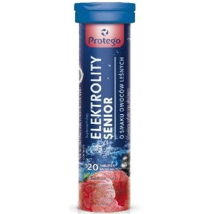 Elektrolity Protego Senior, tabletki musujące, 20 szt.