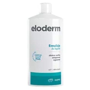 Eloderm Omega 3-6-9, emulsja do kąpieli, 400 ml