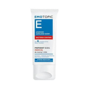 Emotopic Bacteria Control, preparat S.O.S. do twarzy i ciała, 30 ml