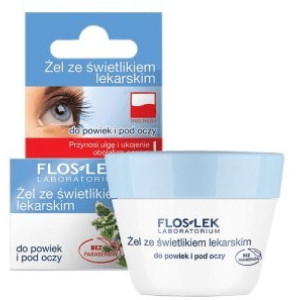 FlosLek Laboratorium Pielęgnacja Oczu, żel ze świetlikiem lekarskim, 10 g