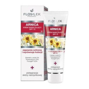 FlosLek, Arnica krem nawilżający SPF 15, 50 ml
