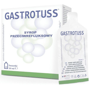 Gastrotuss, syrop przeciw refluksowi, saszetki, 20 x 20 ml