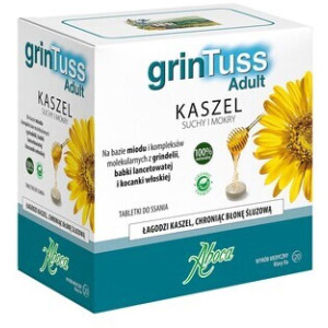 GrinTuss Adult, tabletki do ssania, 20 szt.