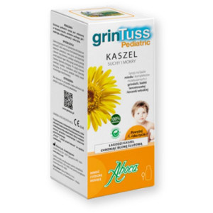 GrinTuss Pediatric, syrop na kaszel suchy i mokry, 128 g