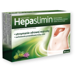 Hepaslimin, tabletki, 30 szt.