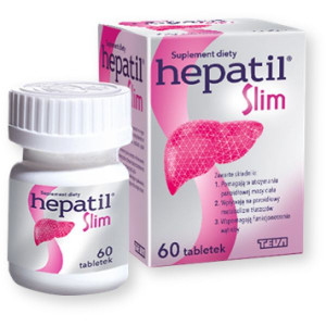 Hepatil Slim, tabletki, 60 szt.