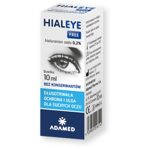 Hialeye Free Complex 0,2%, krople do oczu, 10 ml