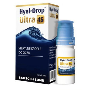 Hyal-Drop Ultra 4S, krople do oczu, 10 ml