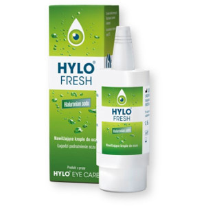 Hylo-Fresh, nawilżające krople do oczu, 10 ml