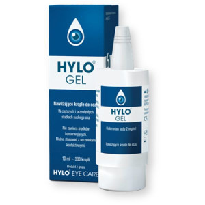 Hylo-Gel, krople do oczu, 10 ml