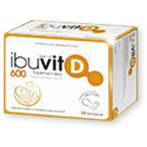 Ibuvit D 600, kapsułki twist-off, 30 szt.