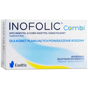 Inofolic combi, kapsułki miękkie, 60 szt.