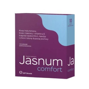 Jasnum Comfort, globulki nawilżające, 10 szt.