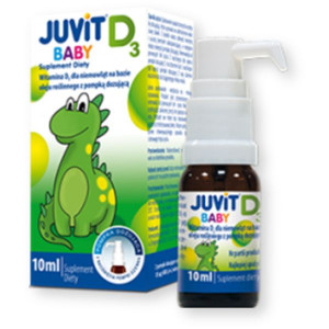 Juvit Baby D3, płyn (krople), 10 ml