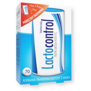 Lactocontrol, tabletki powlekane, 70 szt.