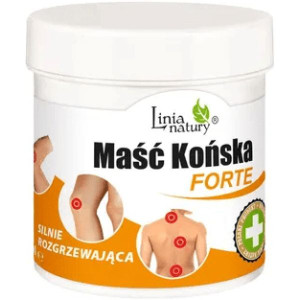 Linia Natury Maść Końska FORTE, silnie rozgrzewająca, 250 ml