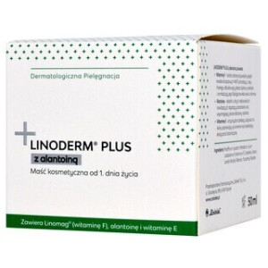 Linoderm Plus, maść z alantoiną, 50 ml.