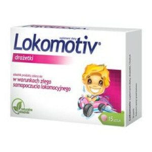 Lokomotiv, drażetki, 15 szt.