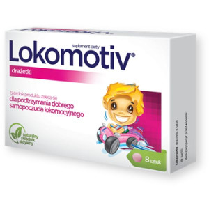 Lokomotiv, drażetki, 8 szt.