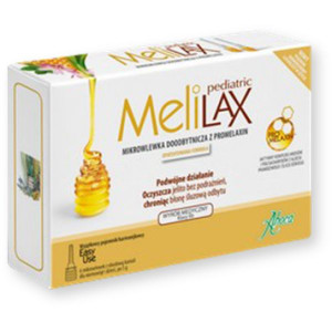 Melilax Pediatric, mikrowlewka doodbytnicza, 6 wlewek