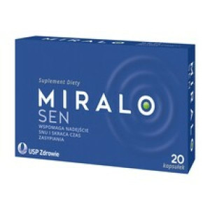 Miralo Sen, kapsułki, 20 szt.