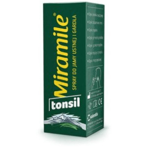 Miramile Tonsil, spray do jamy ustnej i gardła, 30 ml