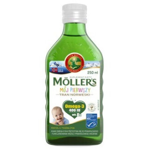 Mollers Mój Pierwszy Tran Norweski, płyn, 250 ml