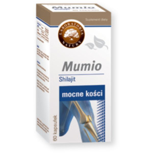 Mumio Shilajit, kapsułki, 60 szt. (Laboratoria Natury)