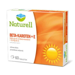Naturell Beta-Karoten + E, tabletki, 60 szt.