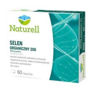 Naturell Selen Organiczny 200, tabletki, 60 szt.
