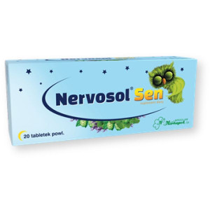 Nervosol Sen, tabletki powlekane, 20 szt.