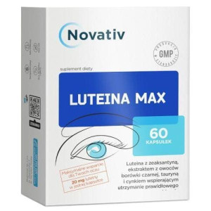 Novativ Luteina Max, kapsułki, 60 szt.
