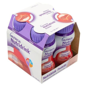 Nutridrink Protein, płyn o smaku owoców leśnych, 4 x 125 ml