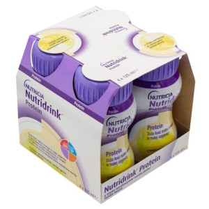 Nutridrink Protein, płyn o smaku waniliowym, 4 x 125 ml