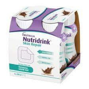 Nutridrink Skin Repair, preparat odżywczy, smak czekoladowy, 4 x 200 ml