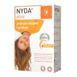 Nyda Plus, preparat likwidujący wszy i gnidy, 100 ml.