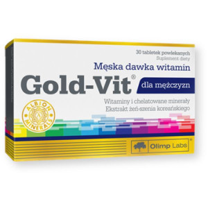 Olimp Gold-Vit dla mężczyzn, tabletki powlekane, 30 szt.
