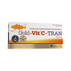 Olimp, Gold-Vit C + Tran, kapsułki, 30 szt.