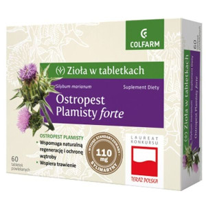 Ostropest plamisty forte, tabletki, 60 szt.