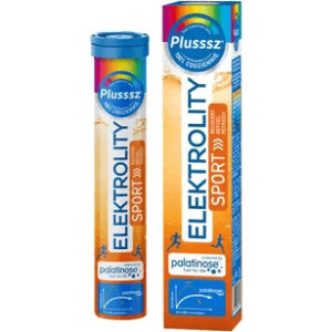 Plusssz Elektrolity Sport 100% Complex, tabletki musujące, 24 szt.