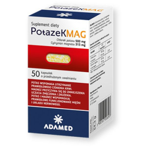 Potazek MAG, kapsułki o przedłużonym uwalnianiu, 50 szt.