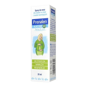 Prenalen Katar, spray do nosa, dla kobiet w ciąży, 20 ml