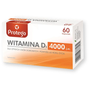 Protego Witamina D 4000, kapsułki elastyczne, 60 szt.