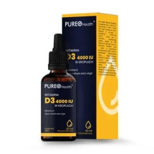 Pureo Health Witamina D3 4000IU, krople, 30 ml