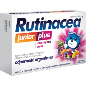 Rutinacea Junior Plus, tabletki do ssania, 20 szt.