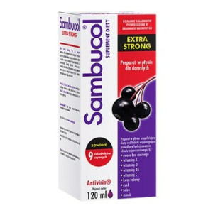 Sambucol Extra Strong, płyn, 120 ml