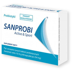 Sanprobi Active &Sport, kapsułki, 40 szt.