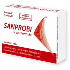 Sanprobi Super Formuła, kapsułki, 40 szt.