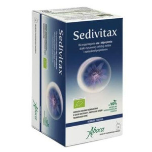 Sedivitax, herbata ziołowa, wspomaganie snu i odprężenie, saszetki, 20 szt.