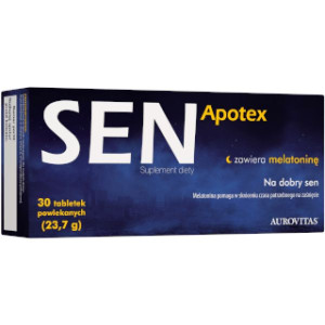 Sen Apotex, tabletki powlekane, 30 szt